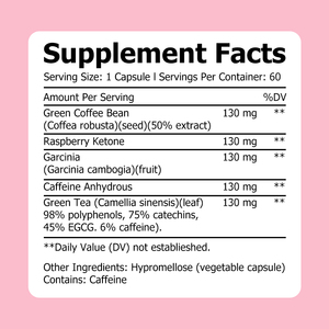 Cápsulas Supresoras del Apetito de Marca Privada OEM con Garcinia Cambogia, Favorecen la Pérdida de Peso y Aumentan los Niveles de Energía - Product Image 3
