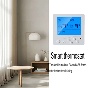 Nhiệt kỹ thuật số điều hòa không khí Ba tốc độ điều khiển từ xa chuyển đổi đơn vị cuộn dây Quạt - Product Image 4