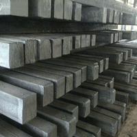 Billets carrés en acier à haute teneur en carbone ASTM 100mm 130mm 150mm 3SP 5SP, laminés à chaud pour barres d'armature et acier de construction