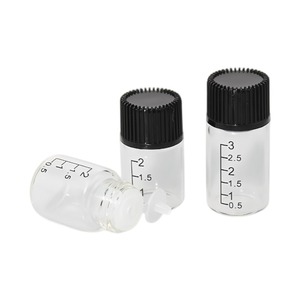 도매 저렴한 투명 미니 에센셜 오일 샘플 병 1ml 2ml 3ml 5ml 드로퍼 및 스케일 스크린 인쇄 MOQ 100pcs - Product Image 2