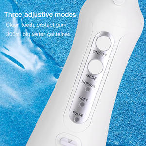 Ipx7 Dentale Spazzolino Portatile Cordless Orale Irrigatore 2 in 1 Denti Cleaner Acqua Flosser - Product Image 4