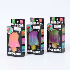 2026 Summer Sensory Stress Relief Ice Cream Squishy <b>Toy</b>, Easter Basket Stuffers Party Favors for Anxiety Relief for Gift - Product Image 1