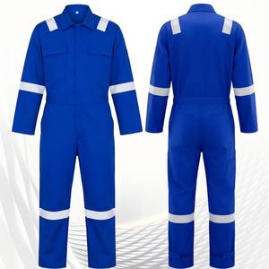 Tuta da <span class=keywords><strong>Lavoro</strong></span> <span class=keywords><strong>in</strong></span> Puro Cotone con Strisce Riflettenti, Resistente e Personalizzabile, Adatta per Equipaggi e <span class=keywords><strong>Operai</strong></span> Navali - Product Image 5