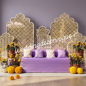 Golden Wedding <b>Frame</b> Iron Arch <b>Backdrop</b> Stand for Wedding Event Party Decoration Hotel Banquet Stage Decoration - Product Image 5