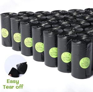 Disposable Dog Poop Bag Eco-Friendly Leak-Proof Heat Seal Offset Printing LDPE <b>Material</b> Dog Waste Bag - Product Image 4