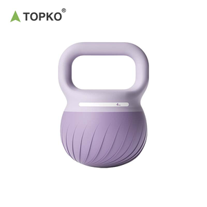Topko Ấm Đun Nước Mềm Chuông Chống-Trượt Grip Trọng Lượng Cho Nhà Tập Luyện, An Toàn Sức Mạnh Đào Tạo Kettlebell Cho Phụ Nữ & Nam Giới & Người Mới Bắt Đầu - Product Image 2