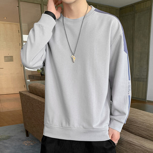 Suéter para hombre, nueva tendencia, para jóvenes, de manga larga Camiseta holgada para otoño e invierno, ropa de marca Ins para hombre - Product Image 2
