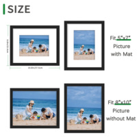 Bingkai Foto Kayu DX Designs 4x6 5x7 8x10 Inch A3 A4 Grosir Bingkai Gambar MDF Modern dengan Alas untuk Dekorasi Dinding Galeri Rumah