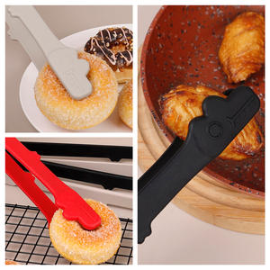 Ustensiles de cuisine, pinces à nourriture en silicone, pinces à pain motif dinosaure, pinces de cuisine de 11 pouces pour la cuisson, les salades, le barbecue - Product Image 5