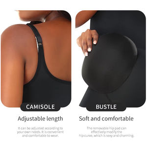 Body gainant grande taille pour femme, avec rembourrage sexy pour le rehaussement de la taille et des <span class=keywords><strong>fesses</strong></span>, sans couture, ajustement parfait, respirant - Product Image 5