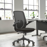 Chaises de bureau commerciales modernes réglables en maille avec accoudoirs fixes de haute qualité, chaises de visiteurs confortables
