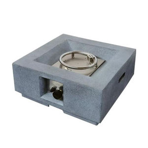 Stylish Square Outdoor Patio Furniture Garden Decoration Table with Gas <b>Fire</b> <b>Pit</b> - Product Image 4