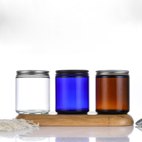 Benutzer definierte Luxus Kosmetik Creme Glas für Gesichts creme Verpackung Private Logo Printing verfügbar