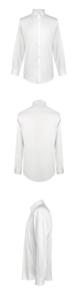 Classic <strong>White</strong> <strong>Shirt</strong> for Men <strong>White</strong> <strong>Shirt</strong> for Men Solid Color Formal Breathable <strong>White</strong> <strong>Shirt</strong> for Men Long Sleeve for School - Product Image 5