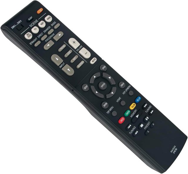 RAV534 Replace Remote Control Fit for Yamaha Receiver RAV534 ZP45780 RAV534-ZP45780