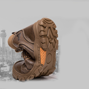 <span class=keywords><strong>Scarpe</strong></span> <span class=keywords><strong>antinfortunistiche</strong></span> da uomo in stile sportivo ultraleggero traspirante con punta in acciaio Anti-perforazione Anti-sfondamento - Product Image 4
