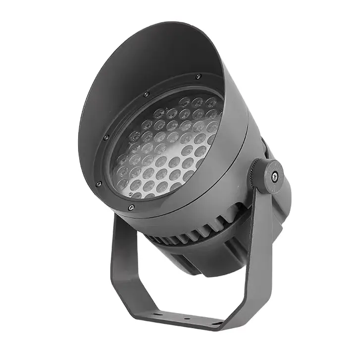 น้ำท่วมไฟ Led RGB สำหรับแสงแนวนอน100W 108W 144W กลางแจ้ง Floodlight พลังงานสูง100วัตต์