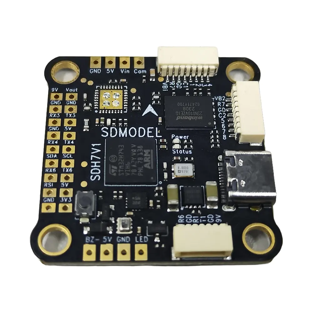 Made In Taiwan STM32H743 MCU ingresso RC FPV Drone Controller di volo 30mm per la vendita