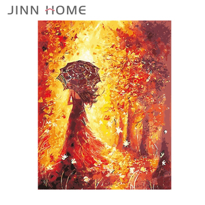 Dipinto Digitale Fai-da-Te Moderno per Adulti, Decorazione Murale Paesaggistica Ecologica su Tela, <span class=keywords><strong>Stampa</strong></span> Digitale - Product Image 2