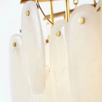Lampe suspendue moderne de luxe pour restaurant, en albâtre, luminaires décoratifs, luminaires suspendus
