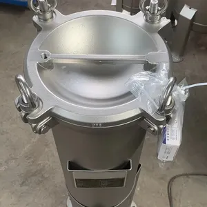 Stainless Steel 304 Multi Bag Filter Housing Liquid/Oil/Wine/Beer/Honey/Syrup/Paint Filtration Machine