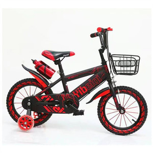 Bicicleta para niños de 12, 14, 16 y 20 pulgadas con estructura de metal y ruedas de entrenamiento para niños y niñas de 3 a 12 años - Product Image 1