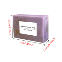 Sabun Batang Padat Buatan Tangan Alami Kunyit Vitamin E Minyak Zaitun Butiran Rumput Laut Mineral Obat Herbal Pengelupas Pemutih Sabun Wajah