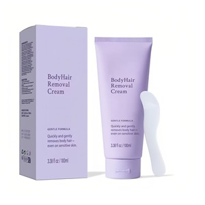 Crème dépilatoire naturelle pour le <span class=keywords><strong>visage</strong></span> et le corps, vente chaude, pour tout le corps, aisselles, bras, jambes, 100g - Product Image 1