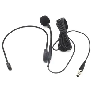 Dynamic headset microphone AKG XLR plug headworn gooseneck microphone for meeting conference lecture