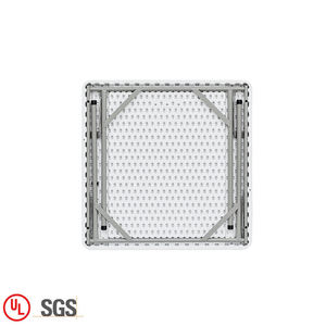 <span class=keywords><strong>Table</strong></span> Portable en plastique blanc carré de haute qualité salle à manger pique-nique <span class=keywords><strong>Table</strong></span> pliante <span class=keywords><strong>extensible</strong></span> pour hôtel à la maison - Product Image 5