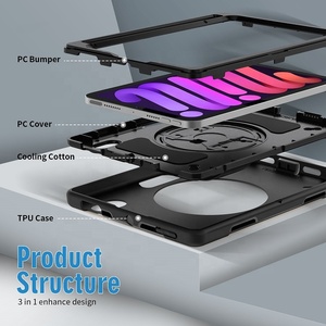 Funda desmontable para ipad <span class=keywords><strong>mini</strong></span> 6, con portalápices, cubierta inteligente para ipad <span class=keywords><strong>mini</strong></span> de 6. ª generación - Product Image 2