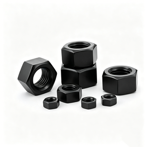 Tuercas Hexagonales de Óxido Negro de Alta Calidad, Elementos de Fijación de Alta Resistencia para Ferretería de Muebles Global - Product Image 1