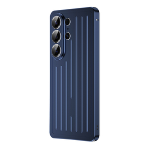 Coque de téléphone portable en alliage d'aluminium antichoc avec motif de bagage magnétique de la série Alloy Travel et cadre givré pour S26 Ultra - Product Image 3