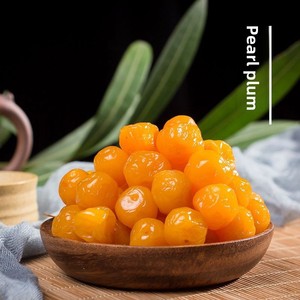 Perles de fruits confits sucrées et acidulées, <span class=keywords><strong>cerises</strong></span> et prunes séchées, emballées sous vide, procédé de séchage à l'air avec conservation au sirop - Product Image 2