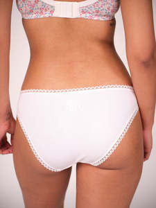 Braguitas de Bikini de Cintura Media para Mujer, con Encaje y Parches, de Algodón Suave, Sin Costuras, Transpirables, Cómodas y Sexys - Product Image 4