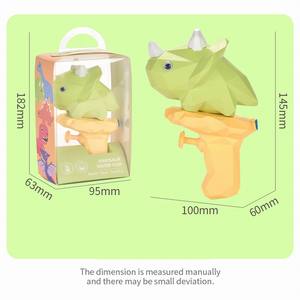 Promotion Kids Gift Portable Funny Cute Cartoon Plastic <strong>Mini</strong> 3D <strong>Dinosaur</strong> Small Animal Shape Water Gun Toys - Product Image 5