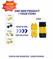 Conector de Batería Chapado en Oro XT60U XT60H XT60Z XT60-F a UN60-F, Conector RC de Alta Corriente para Batería LiPo, Dron, ESC, Motor