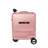Valise de voyage intelligente BEKE de 20 pouces en PC durable avec cadre en aluminium, design moderne, télécommande automatique et Bluetooth