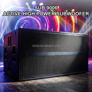 SUB 9006 2X18 7200w Subwoofer Activo de Alta Potencia, Altavoces Profesionales, Equipos de Sonido, Bajos, Altavoz Subwoofer Dual de 18 Pulgadas - Product Image 6