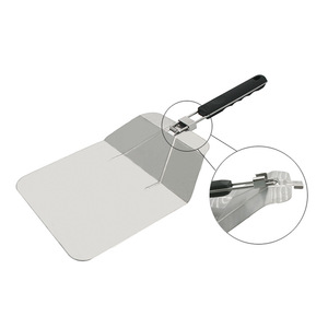 Pelle à <span class=keywords><strong>Pizza</strong></span> en métal en aluminium de haute qualité pliable facile à ranger Gadget de cuisine pelle à <span class=keywords><strong>Pizza</strong></span> pour la cuisson - Product Image 4