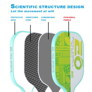<span class=keywords><strong>Ensemble</strong></span> de raquettes de pickleball en fibre de carbone graphite, comprenant un sac et des balles de pickleball - Product Image 2