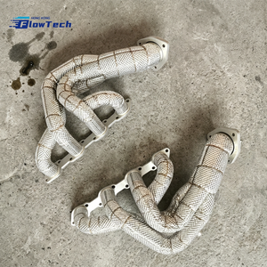 ส่วนหัวท่อร่วมไอเสียที่มีประสิทธิภาพการไหลสูงสำหรับ F136E F430เฟอร์รารี V8 4.3L สแตนเลส304พร้อมเกราะป้องกันความร้อน - Product Image 4