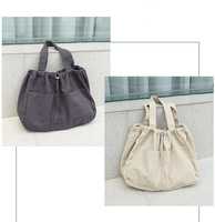 Grand sac à main en toile de coton pour femmes, personnalisé, fourre-tout, à bandoulière, Logo personnalisé, pour vacances et plage, tendance,