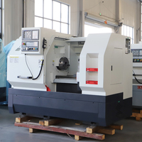 Tour CNC de précision à grande vitesse personnalisé ck6136 petit tour CNC horizontal