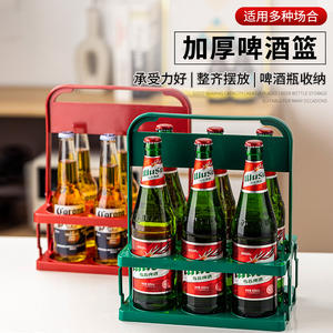 Porte-vin portable pliable en fil de fer, capacité 6 bouteilles, pour rangement extérieur lors de fêtes, pour adultes - Product Image 3