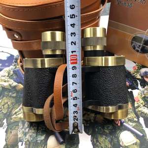 8X30 métal laiton haute puissance russe HD soviétique télescope fin cuivre binoculaire ton camping en plein air voyage visualisation télescope - Product Image 5