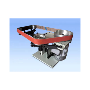 Machine de polissage à bande verticale et horizontale semi-automatique avec moteur 1500W pour le polissage des surfaces des robinets en laiton - Product Image 3