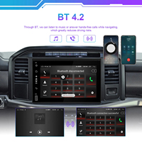 Autoradio Android 15 7 pouces 2+64 Go Stéréo de voiture Carplay Android Auto GPS WiFi BT RDS pour Ford F150 2004-2008