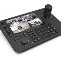 Clavier Android 11 NDI 4K avec écran tactile couleur pour caméra de conférence IP – Contrôleur de clavier pour diffusion en direct d'événements religieux – Contrôle de caméra de qualité professionnelle