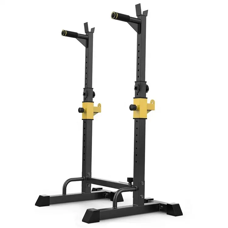 Wellshow Sport Barbell Rack Squat Stand Verstelbare Bankdrukken Rack 550LBS Max Belasting Multifunctionele Gewichtheffen Home Gym